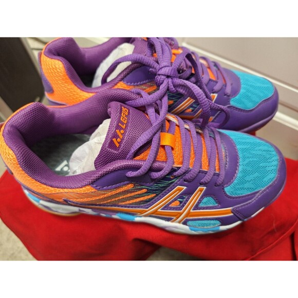 Lefus Shoes Sneakers Womens 6 Sneakers Colorful Tennis Volleyball BRAND NEW - Picture 2 of 8